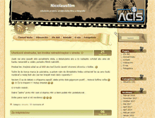 Tablet Screenshot of nicolausfilm.sk